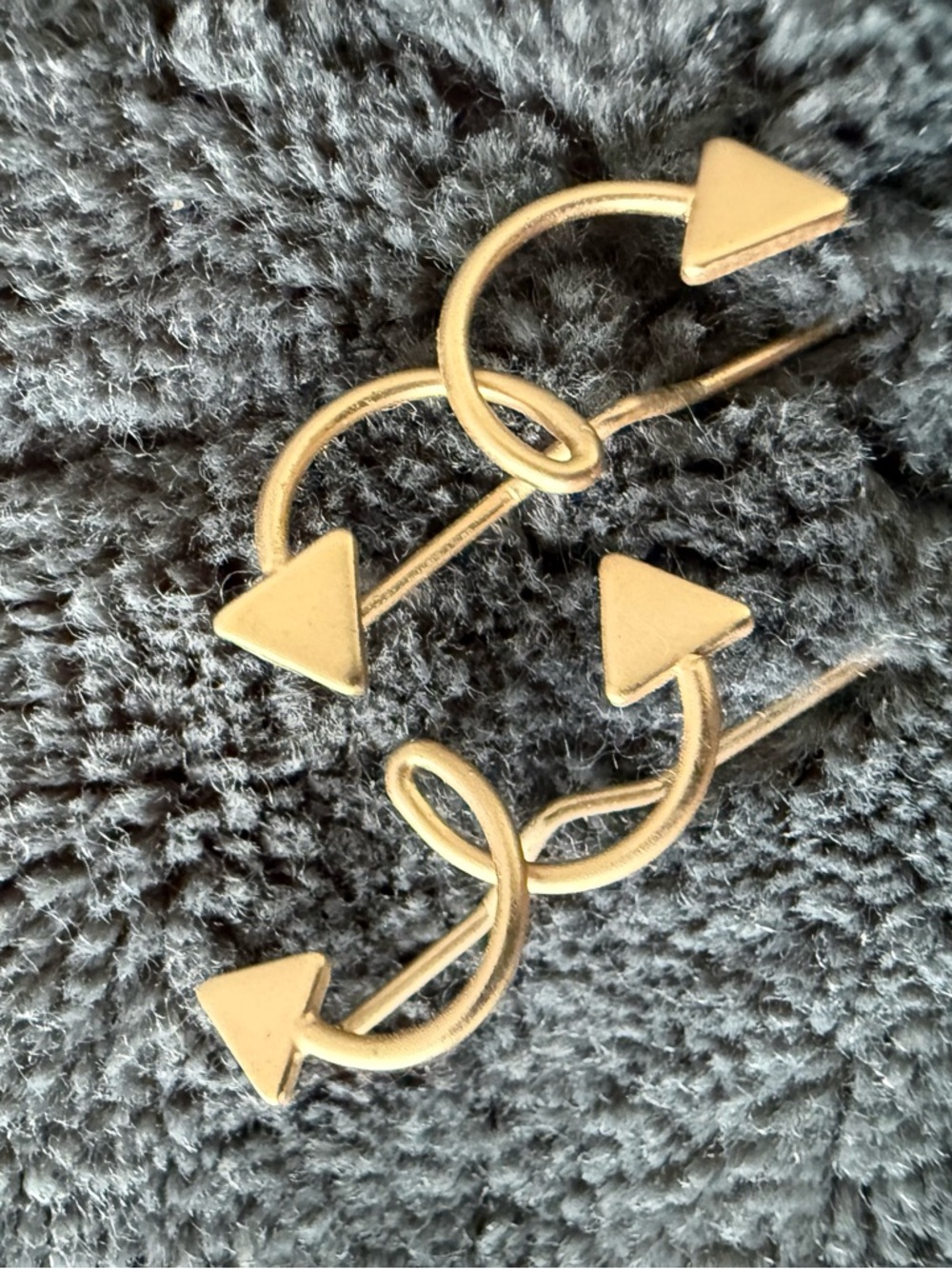 Gold Arrow Earrings